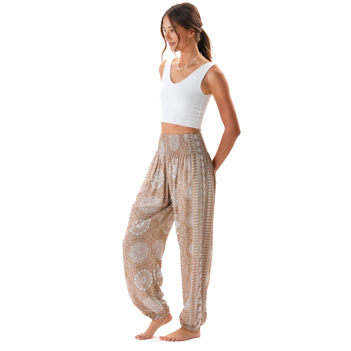 Desert Bloom Harem Pants