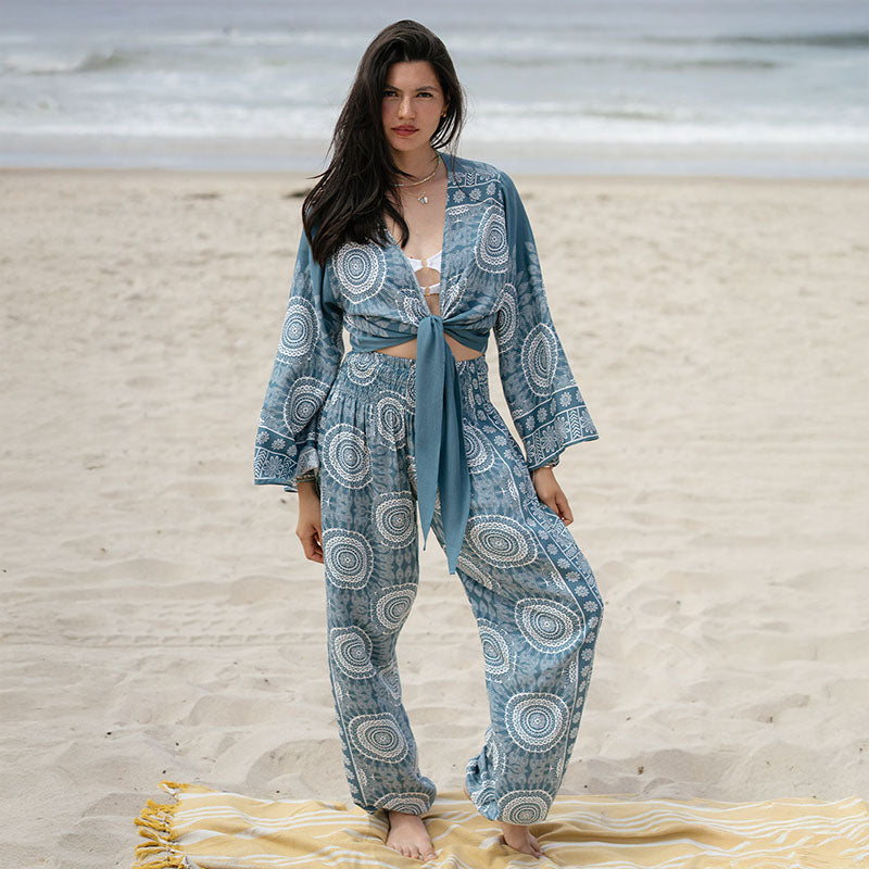 Sapphire Beach Rayon Daydreamer Top