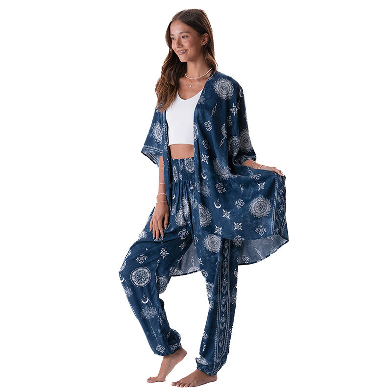 Nova Blue Kimono