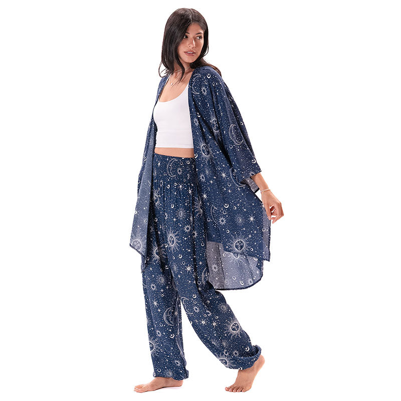 Indigo Cosmic Sky Lounge Set