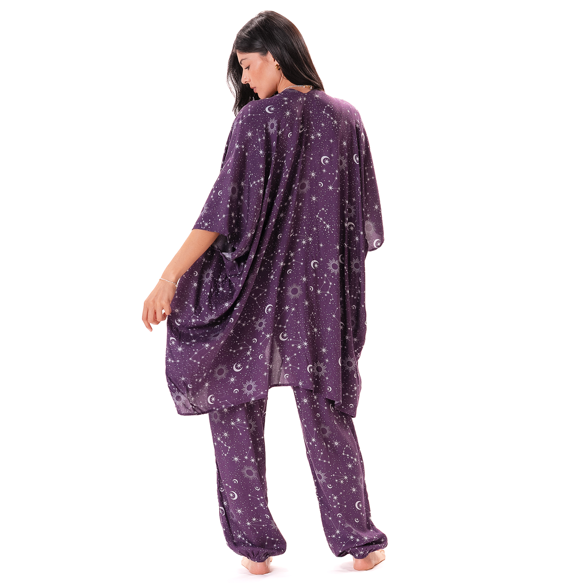 Plum Starry Night Lounge Set