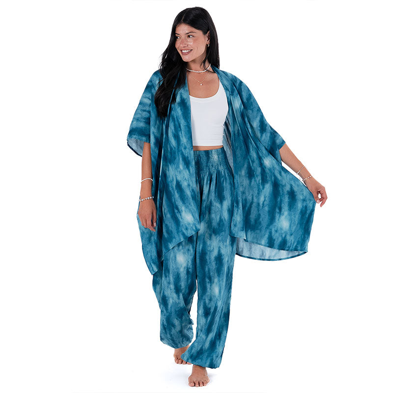 Turquoise Tide Harem Pants