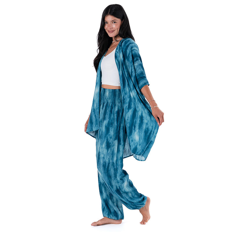 Turquoise Tide Kimono