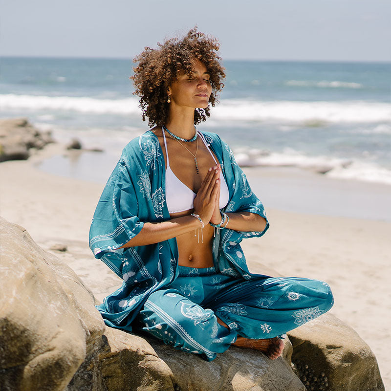 Lanna Lagoon Kimono