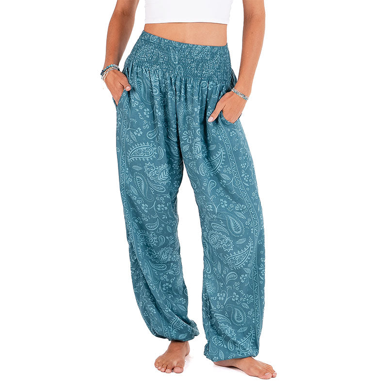 Pacific Paisley Harem Pants