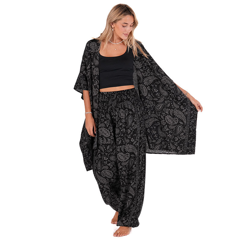 Shadow Paisley Lounge Set