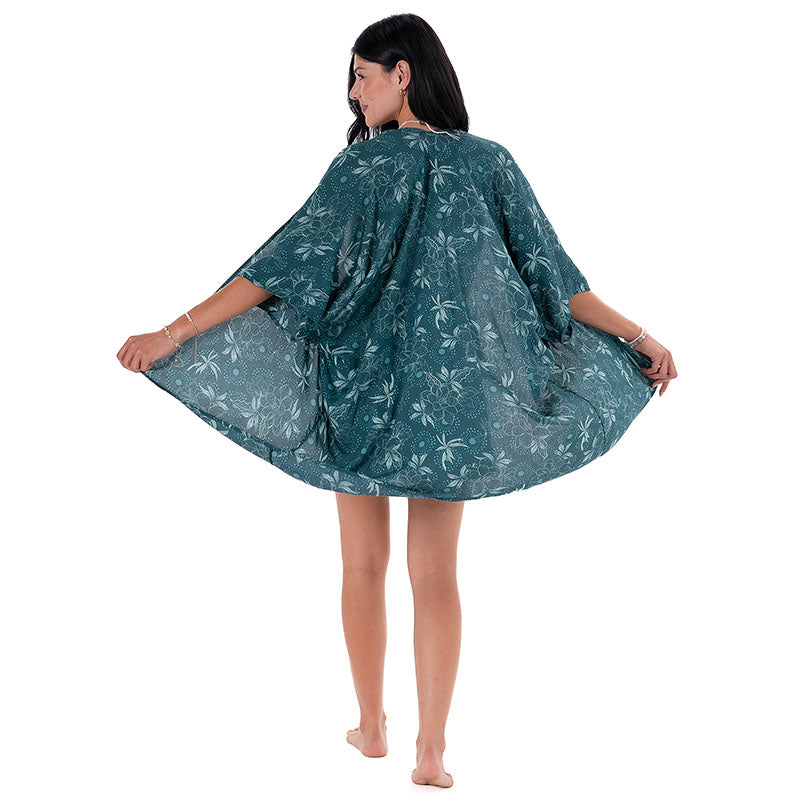 Jade Dahlia Kimono