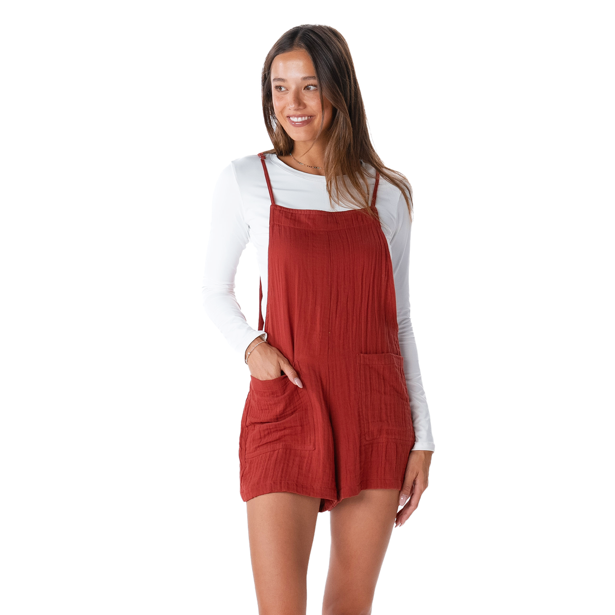 Seaside Spice Boardwalk Romper