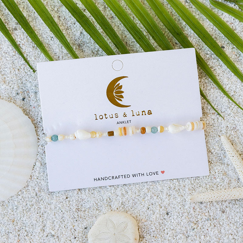 Glass Beach Beachcomber Anklet
