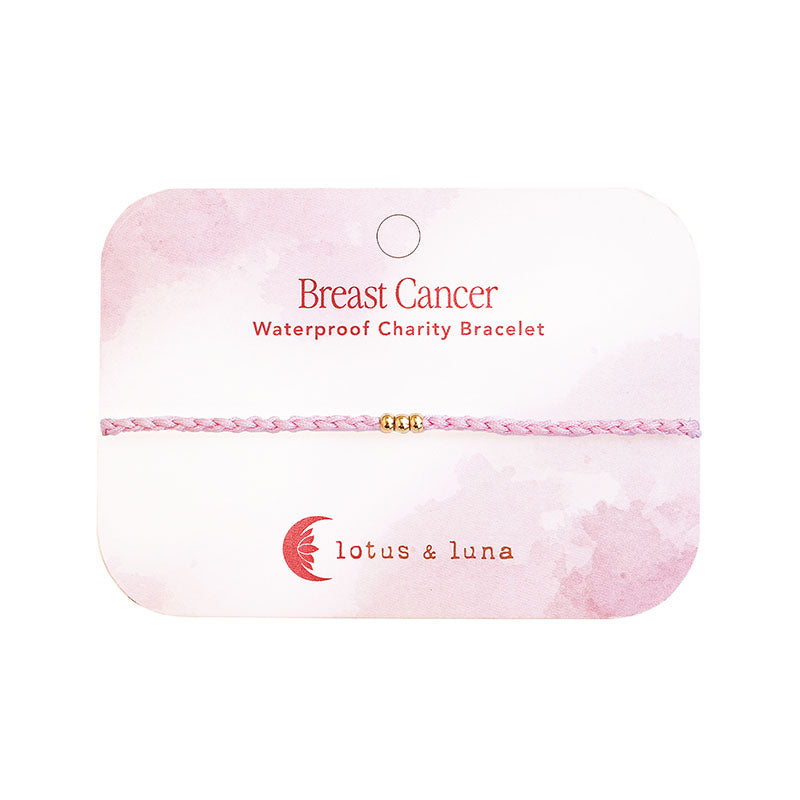 Breast Cancer Research Charity Bracelet