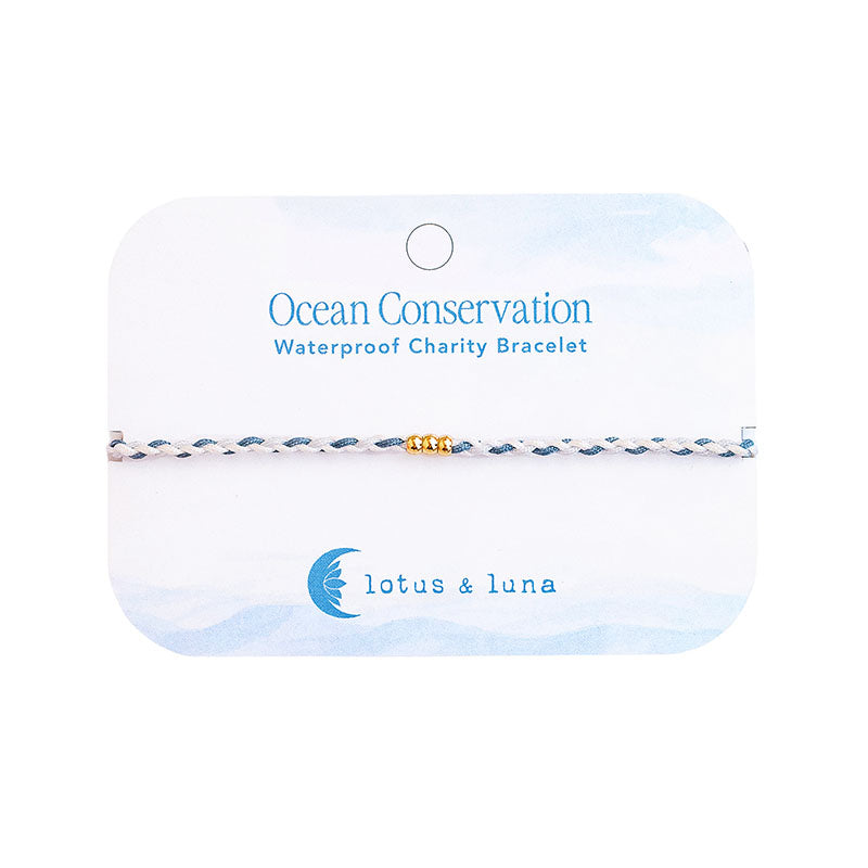 Ocean Conservation Charity Bracelet