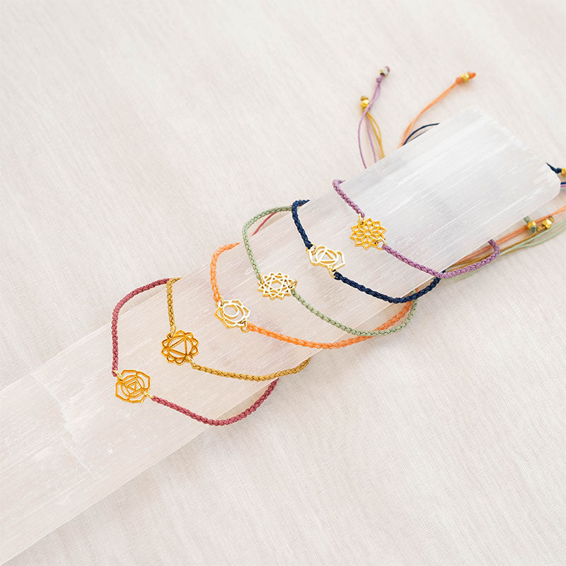 Root Chakra Braided Bracelet