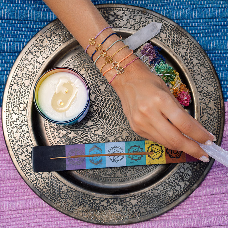 Heart Chakra Braided Bracelet