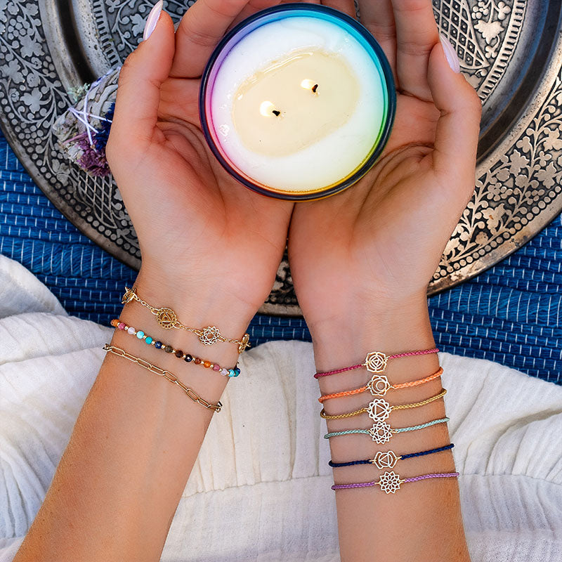 Heart Chakra Braided Bracelet