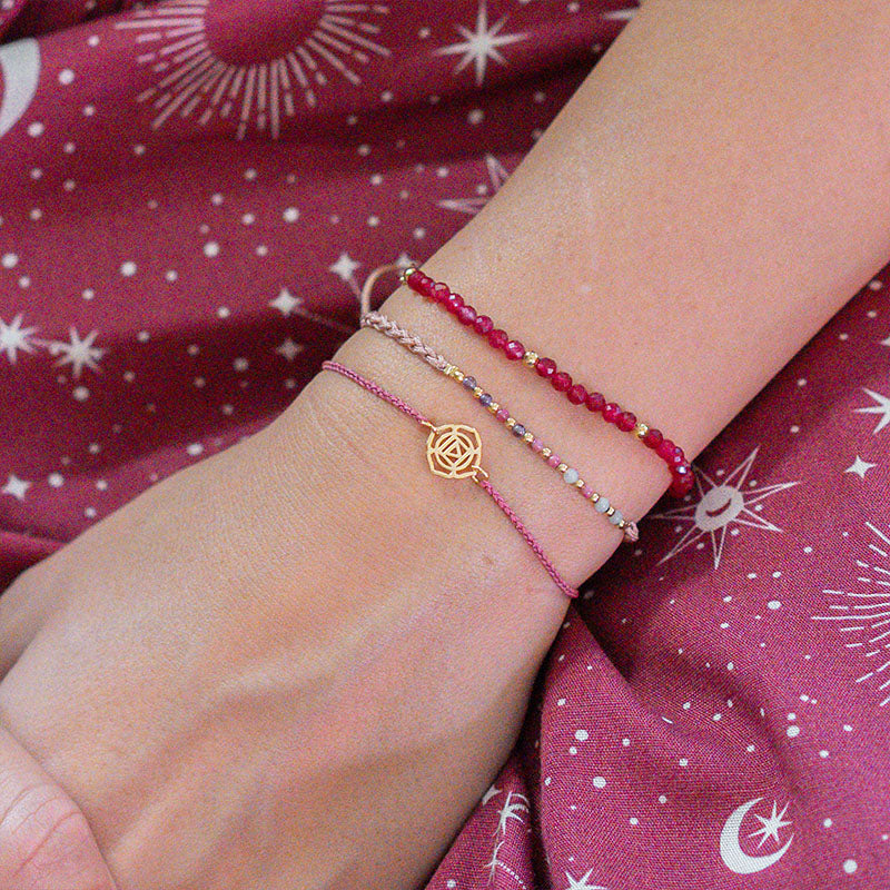 Root Chakra Braided Bracelet