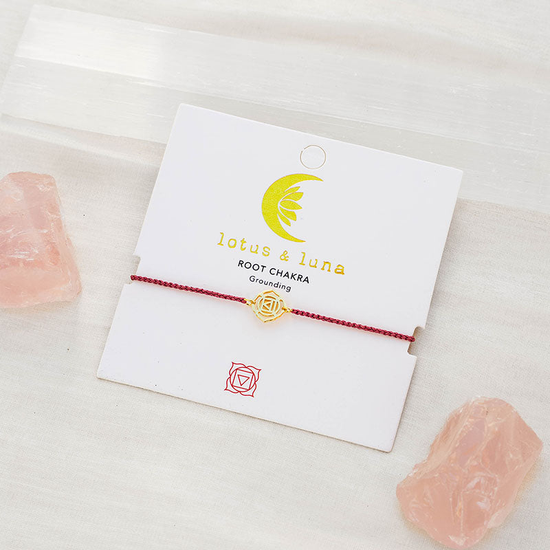 Root Chakra Braided Bracelet