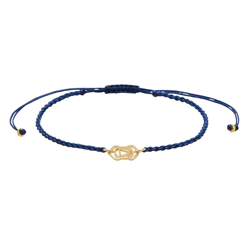 Third Eye Chakra Braided Bracelet
