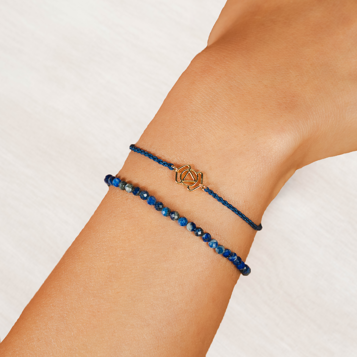 Third Eye Chakra Braided Bracelet