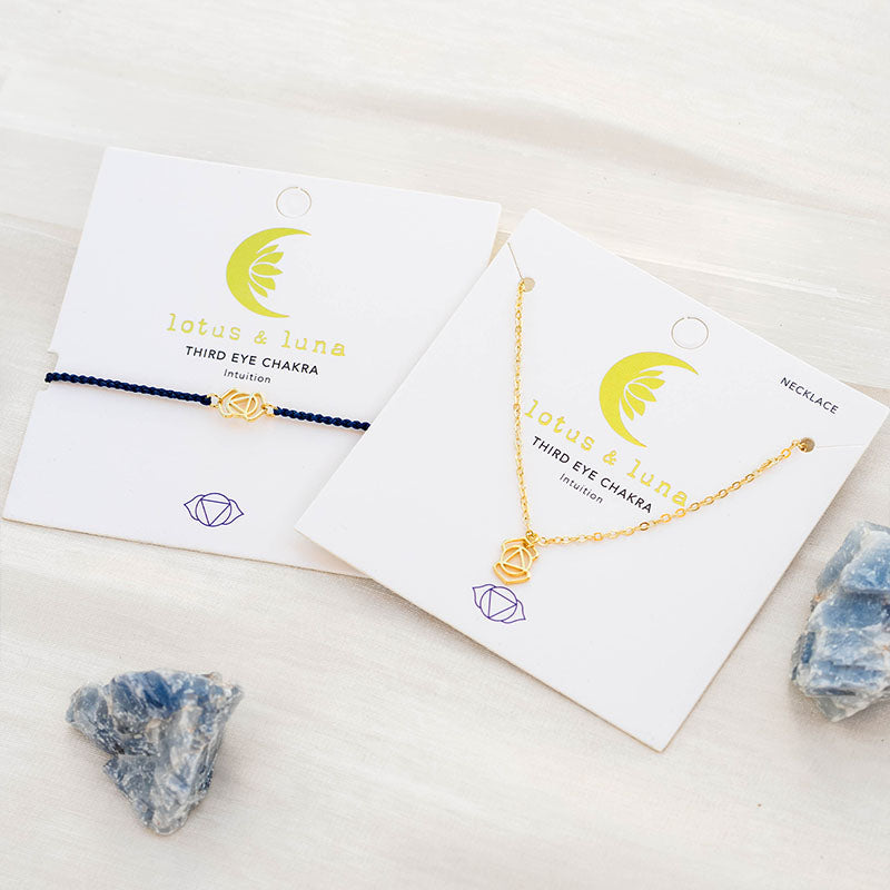 Third Eye Chakra Braided Bracelet