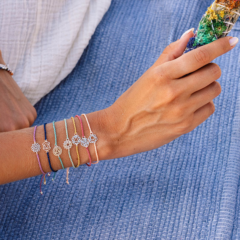 Third Eye Chakra Braided Bracelet