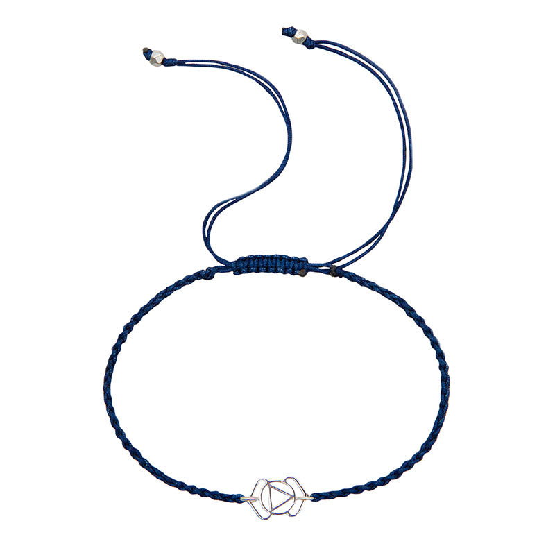 Third Eye Chakra Braided Bracelet