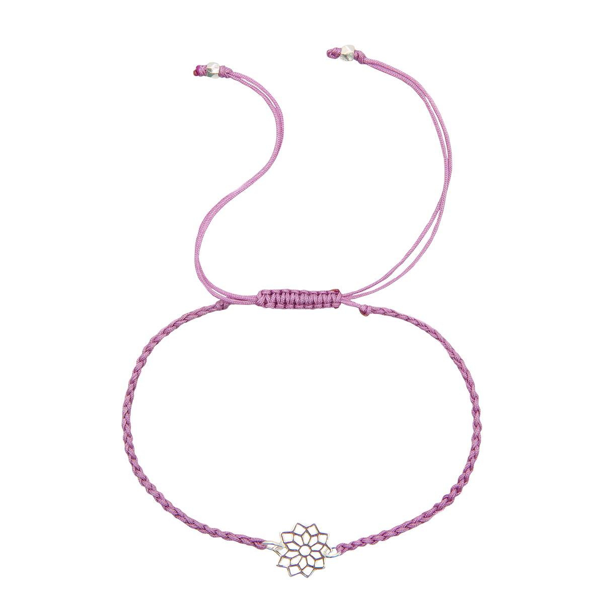 Crown Chakra Braided Bracelet