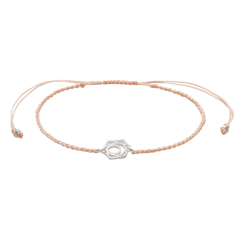 Sacral Chakra Braided Bracelet