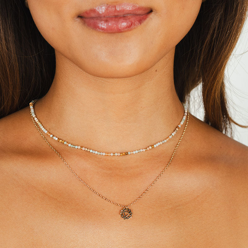 Solar Plexus Chakra Necklace