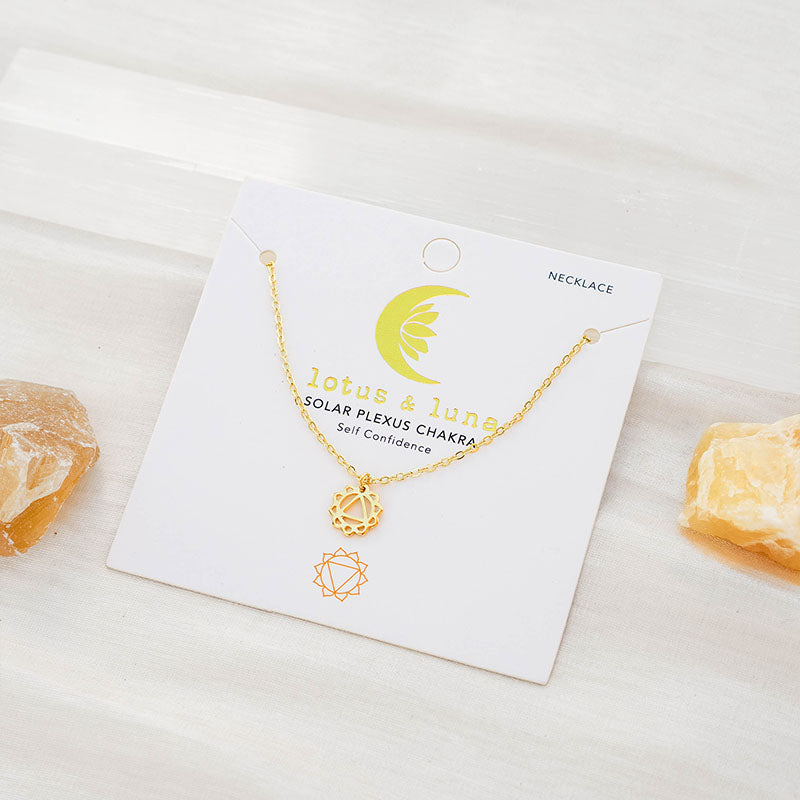 Solar Plexus Chakra Necklace