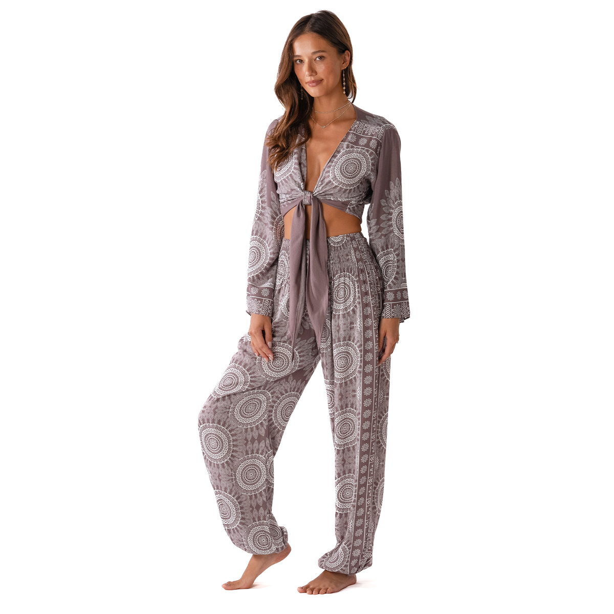 Nosara Daydreamer Top + Harem Pants Set