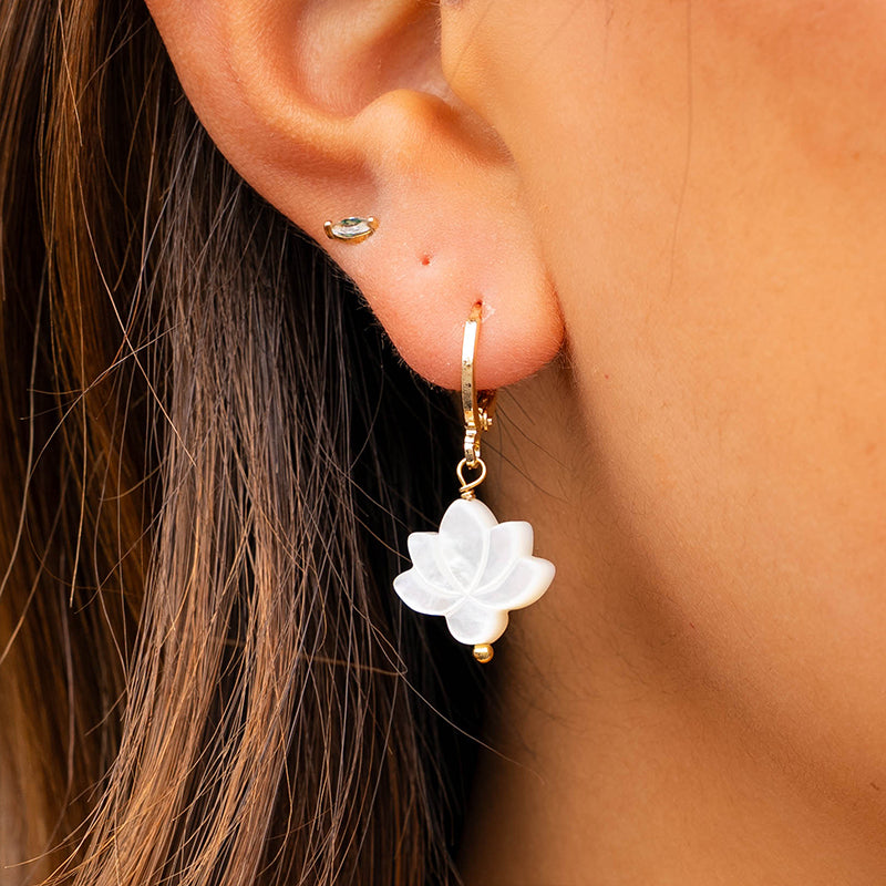 Lotus Bloom Earrings