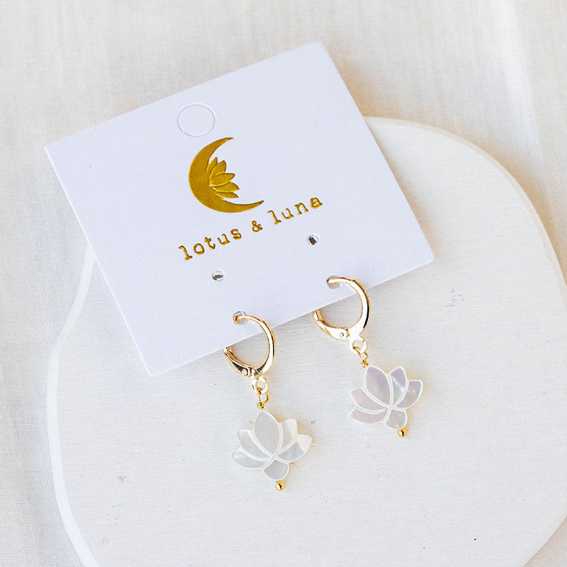 Lotus Bloom Earrings