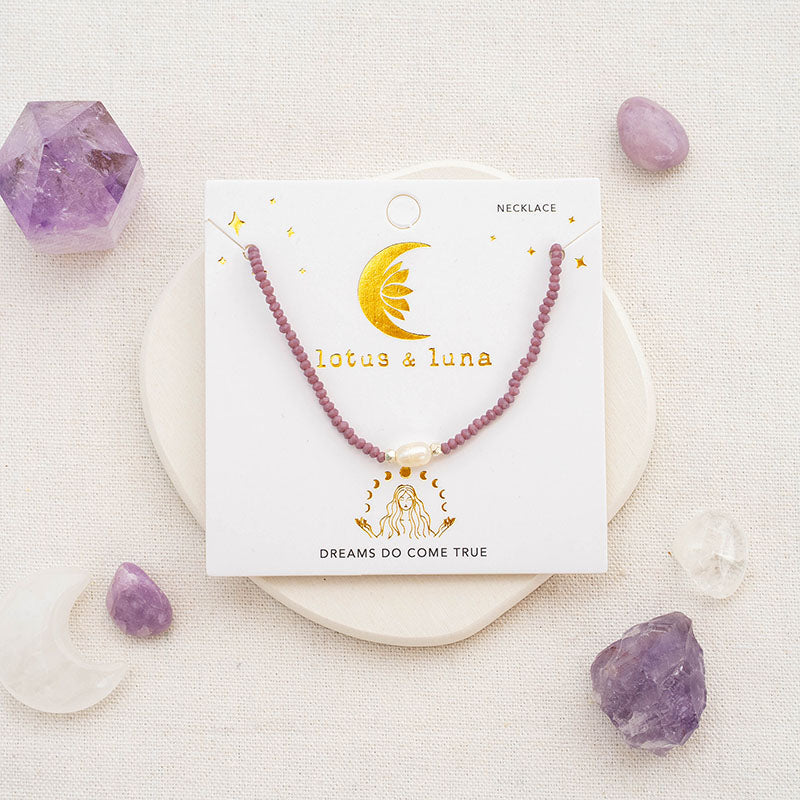 "Dreams Do Come True" Goddess Necklace