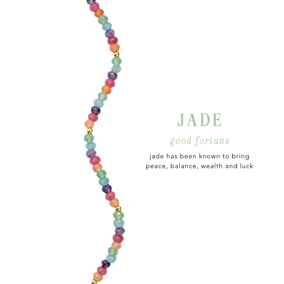 Lucky Charm Necklace + Bracelet 3mm Set