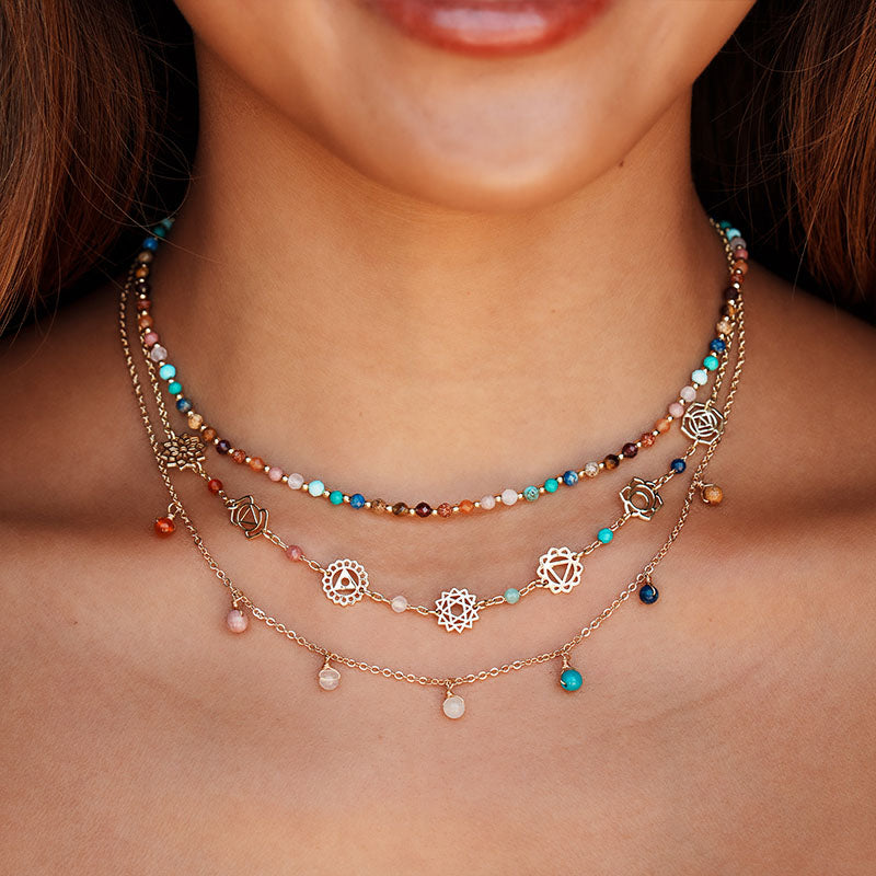 7 Chakras Healing Necklace