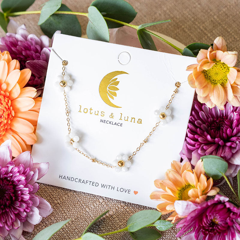 Daisy Charm Necklace