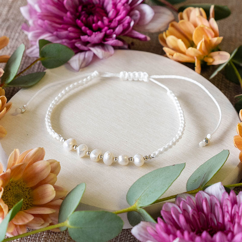 Sea Salt Mermaids Pearl Bracelet