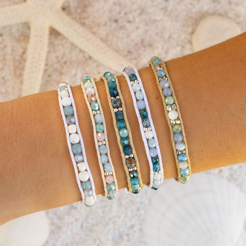 Sapphire Surf Ocean Single Bracelet