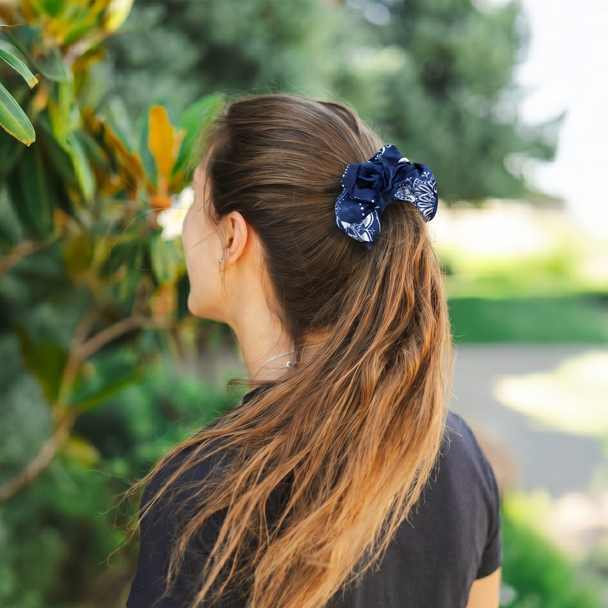 Lotus Moon Scrunchie Pack of 3