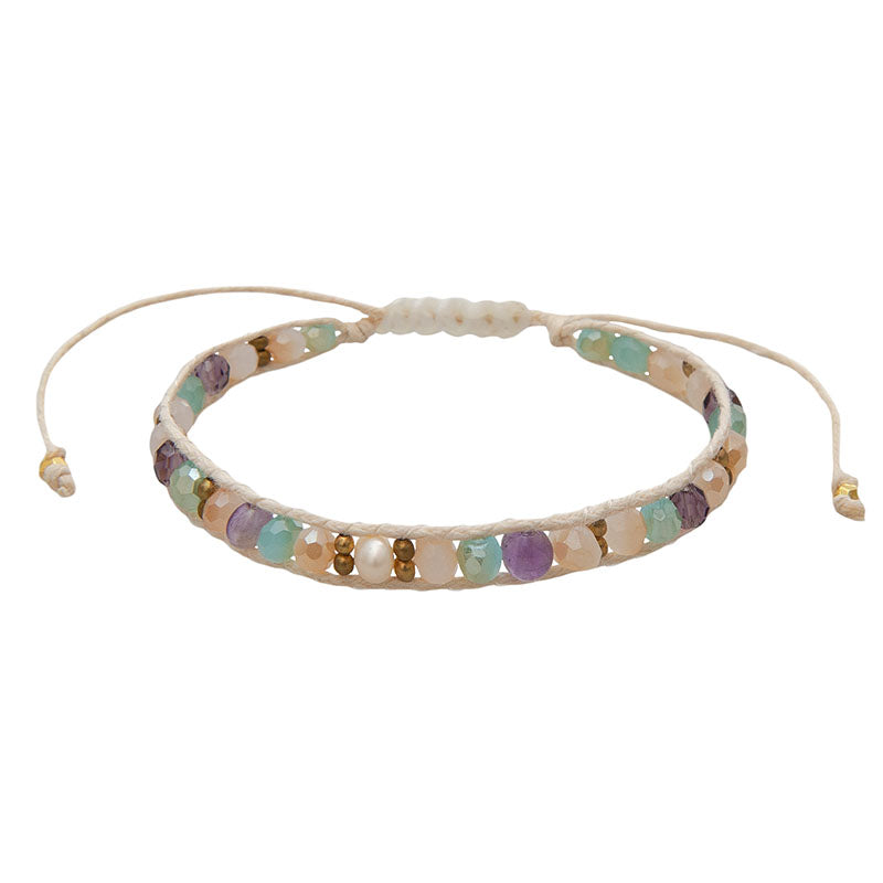 Jeweled Jetty Healing Bracelet