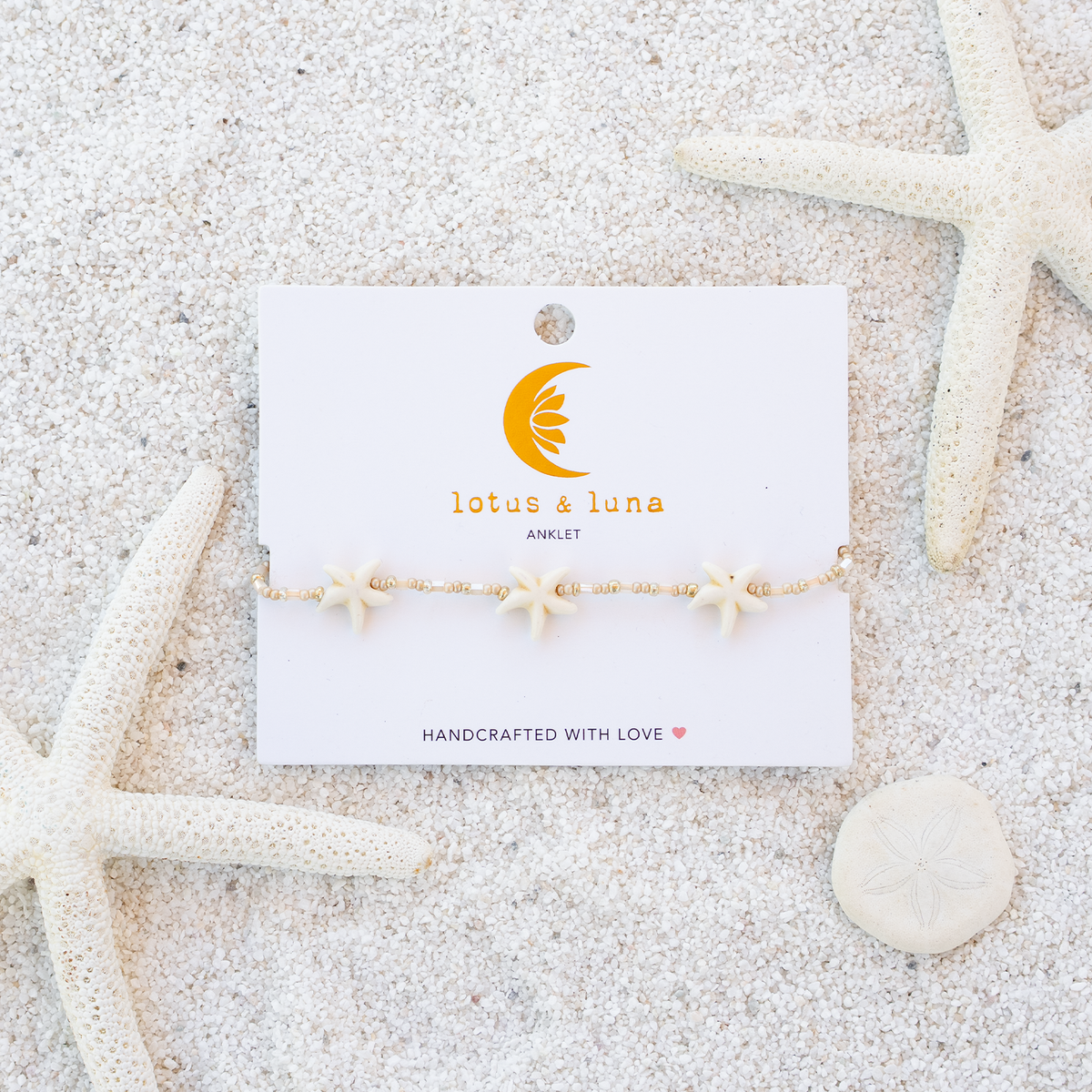 Sandy Seastar Anklet