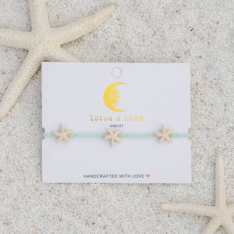 Wavy Seastar Anklet