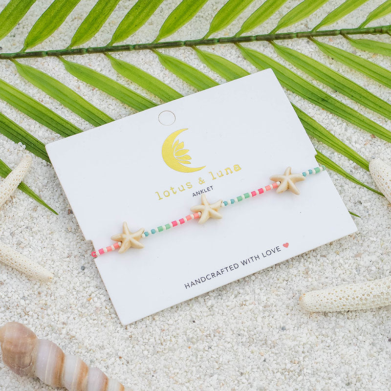 Breezy Seastar Anklet