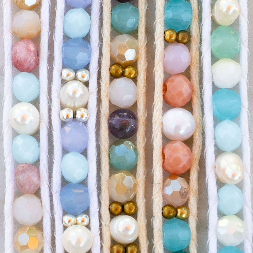 Starlit Surf Seaglow Single Bracelet