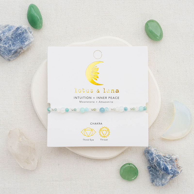 Intuition + Inner Peace Mixed Healing Bracelet