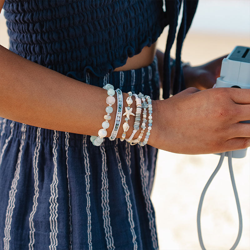 Sapphire Surf Ocean Single Bracelet