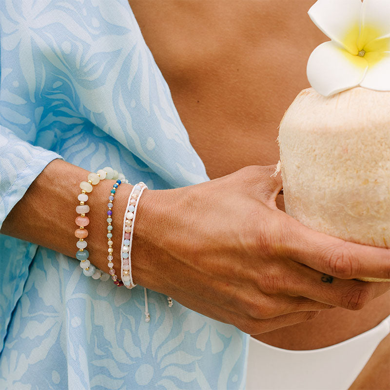 Live Free Statement Healing Bracelet
