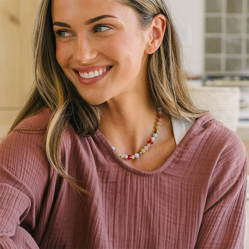 You Are Loved Statement Healing Necklace