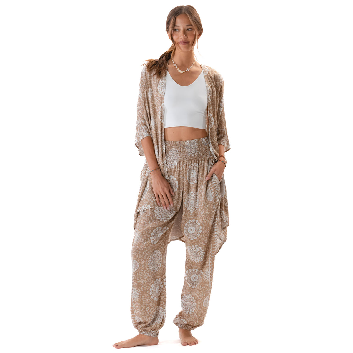 Desert Bloom Harem Pants